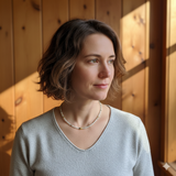 שרשרת יהלומים וחוליית זהב 24 קראט