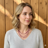 שרשרת אבני טורמלין וורוד עז