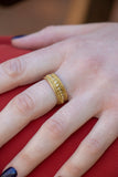 טבעת זהב 18 קראט משובצת יהלומים