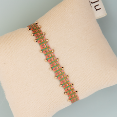 MT80 BPL 01 צמיד רקום חרוזי גולדפילד