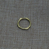 WAVES ring טבעת כסף מצופה זהב