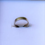 טבעת נישואין חלקה מכסף